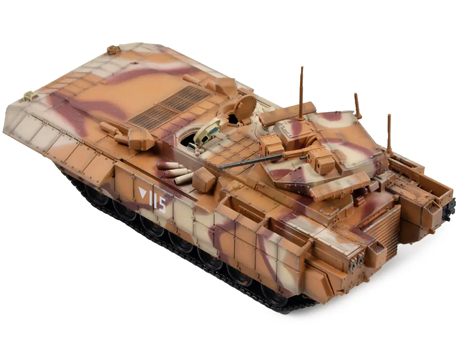 Russian T-15 Armata Heavy Infantry Fighting Vehicle White 115 1/72 Diecast Model by Panzerkampf