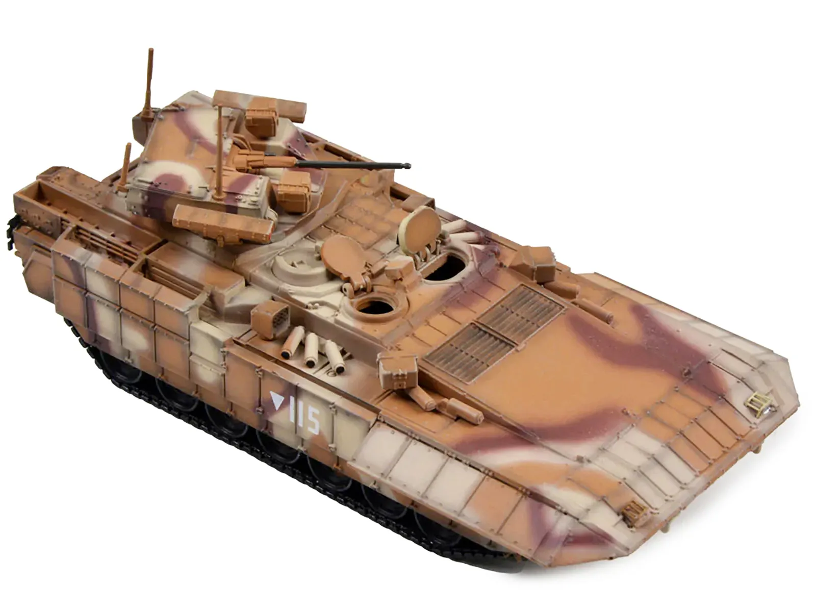 Russian T-15 Armata Heavy Infantry Fighting Vehicle White 115 1/72 Diecast Model by Panzerkampf