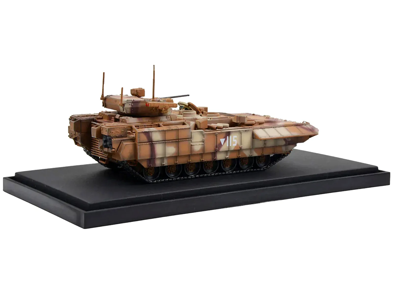 Russian T-15 Armata Heavy Infantry Fighting Vehicle White 115 1/72 Diecast Model by Panzerkampf