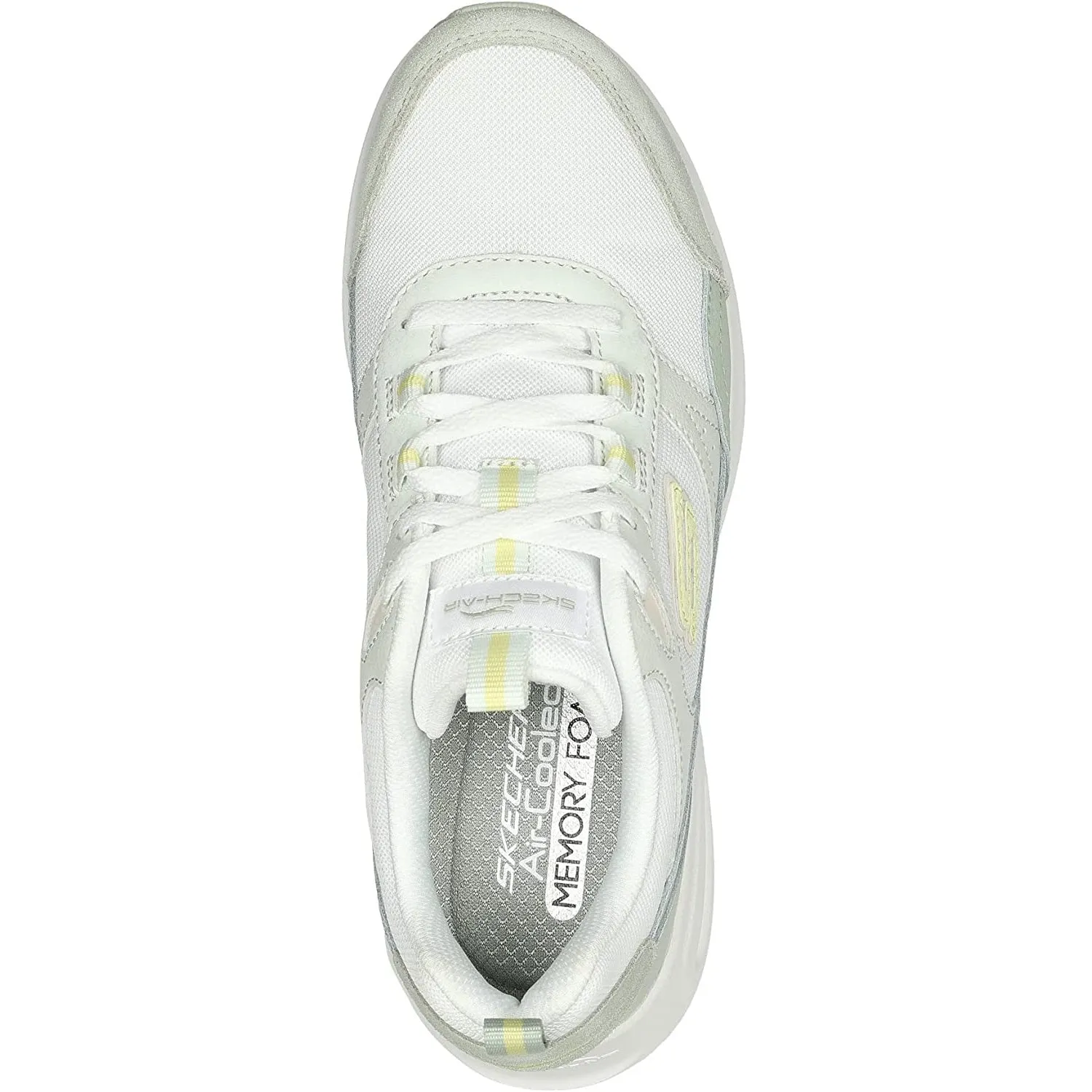 Scarpe sportive/casual Donna - SKECHERS Art. 149947WGR sneakers WHITE GREEN