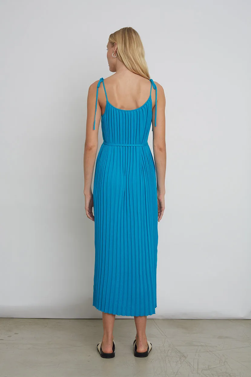 SIMONE DRESS | CYAN