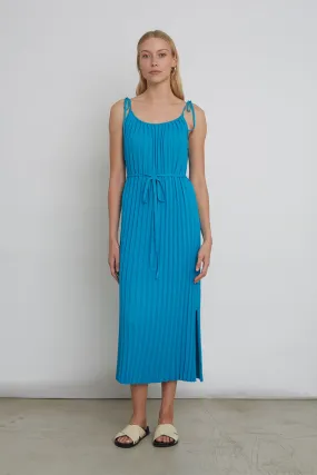 SIMONE DRESS | CYAN