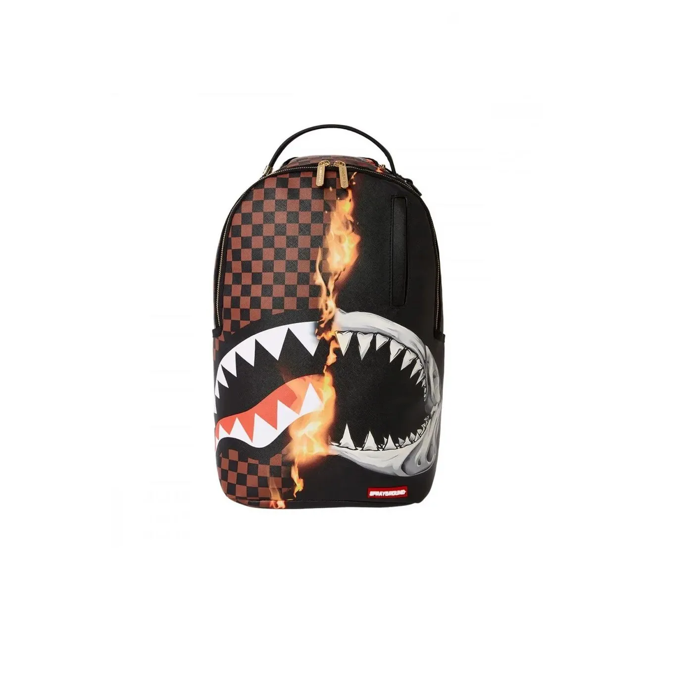 Sprayground Zaino Classico Burnt Sharks in Paris DLX