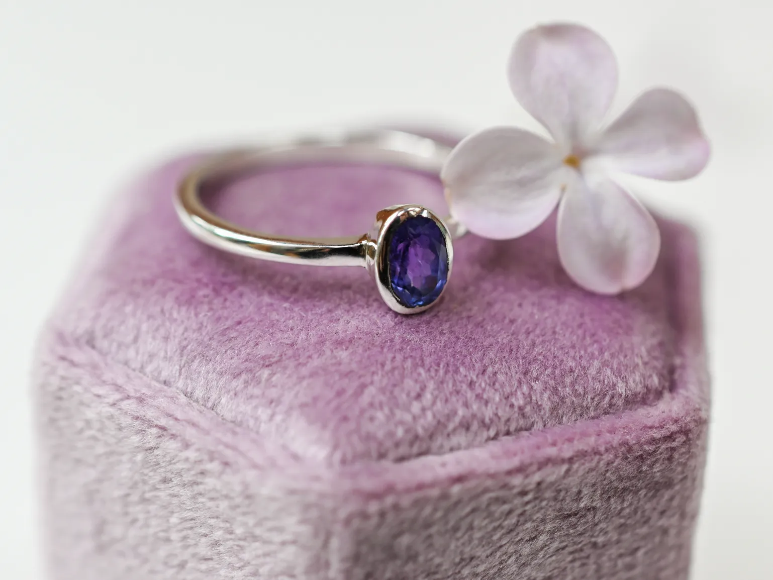 Tanzanite Wild At Birth Ring - December