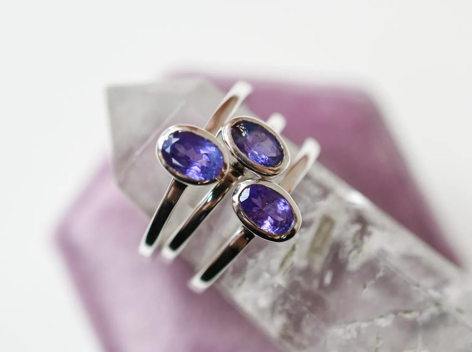 Tanzanite Wild At Birth Ring - December