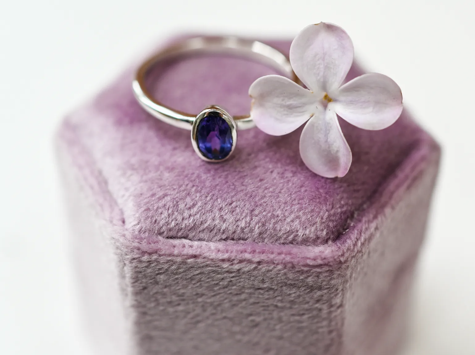 Tanzanite Wild At Birth Ring - December