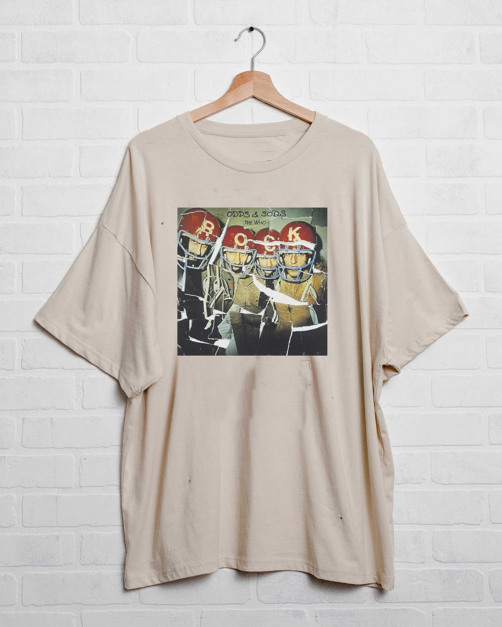 The Who Odds & Sods Off White One Size Tee