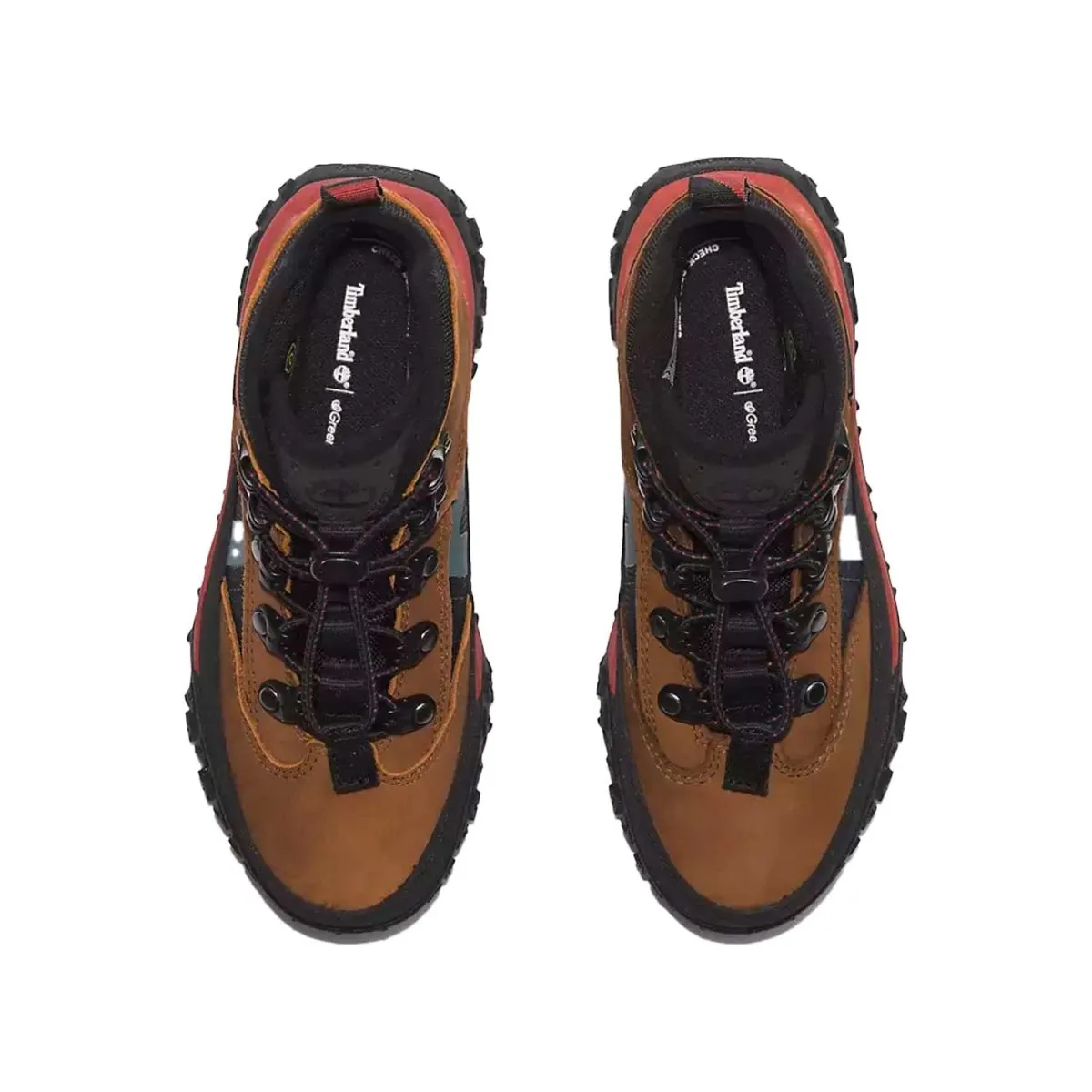 Timberland GS (Grade School) GreenStride Motion 6 Mid Rust Nubuck Waterproof