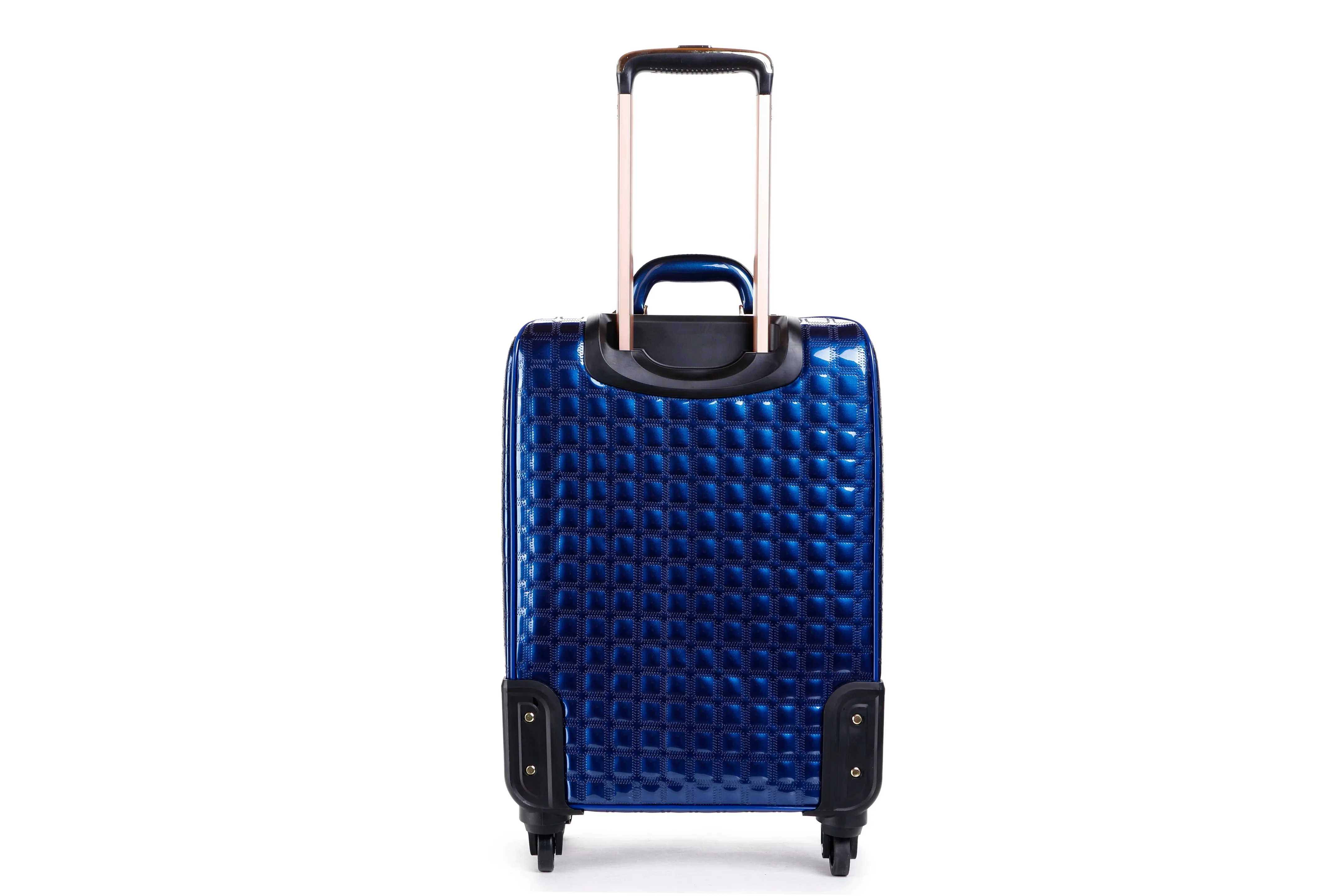 Tri-Star Durable Flexible Carry-On Luggage with Spinning Wheels