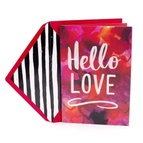 Valentine's' Day Card (Hello Love)