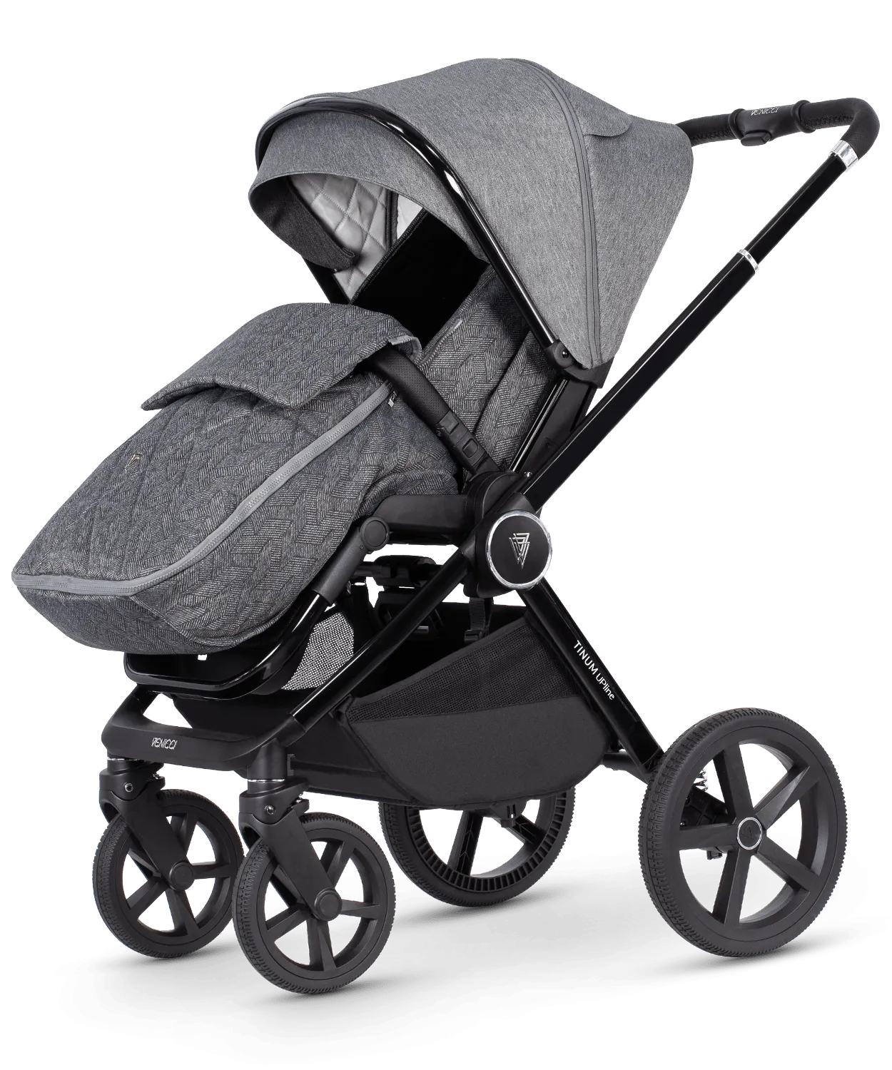 Venicci 3 in 1 Tinum UPLINE Cloud T Travel System - Slate Grey