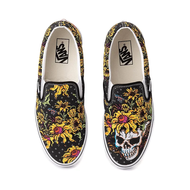 [VN0A5AO8640] Beauty Skull Classic Unisex Slip-On