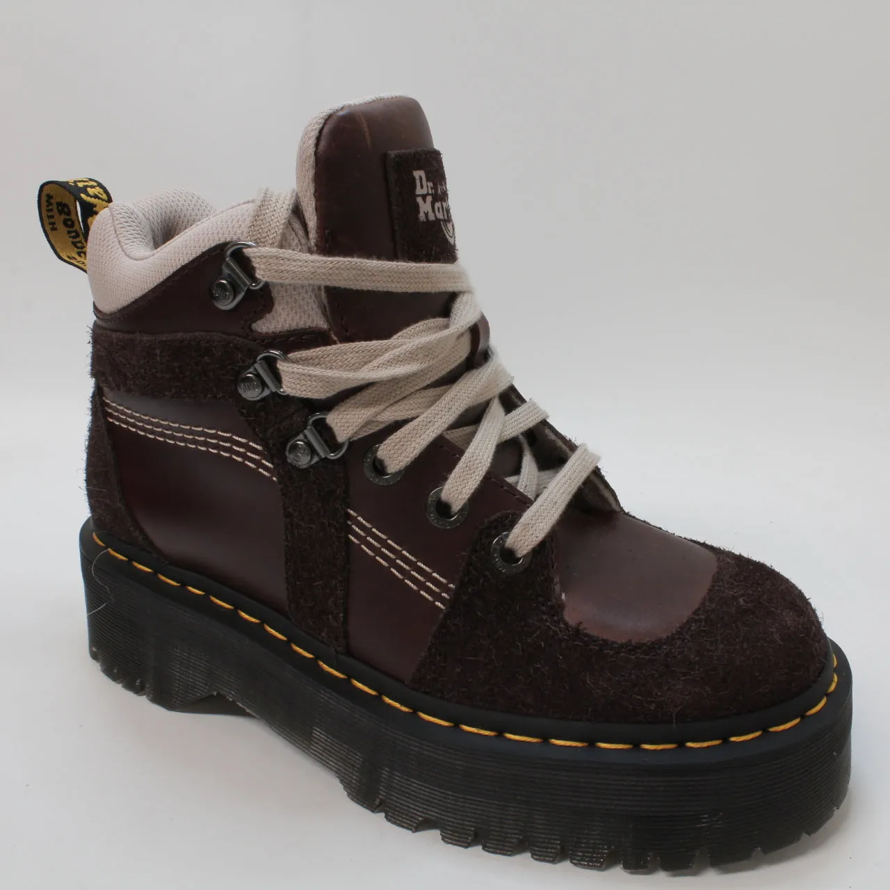 Womens Dr. Martens Zuma Hiker Dark Brown