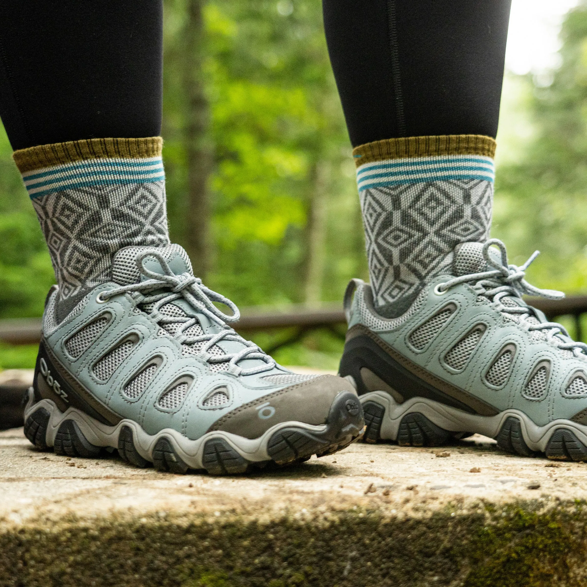 Women's Sobo Micro Crew  Lightweight Hiking Sock