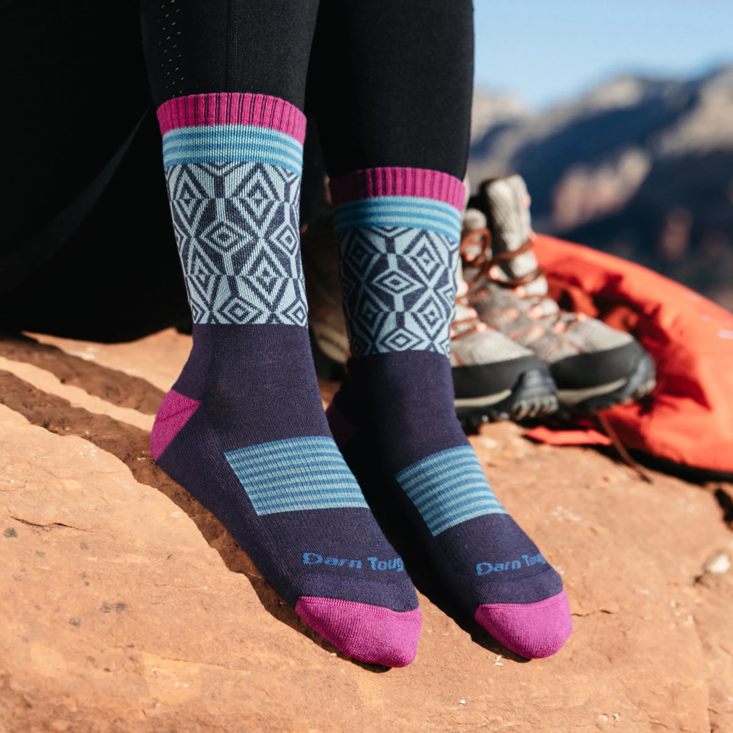 Women's Sobo Micro Crew  Lightweight Hiking Sock