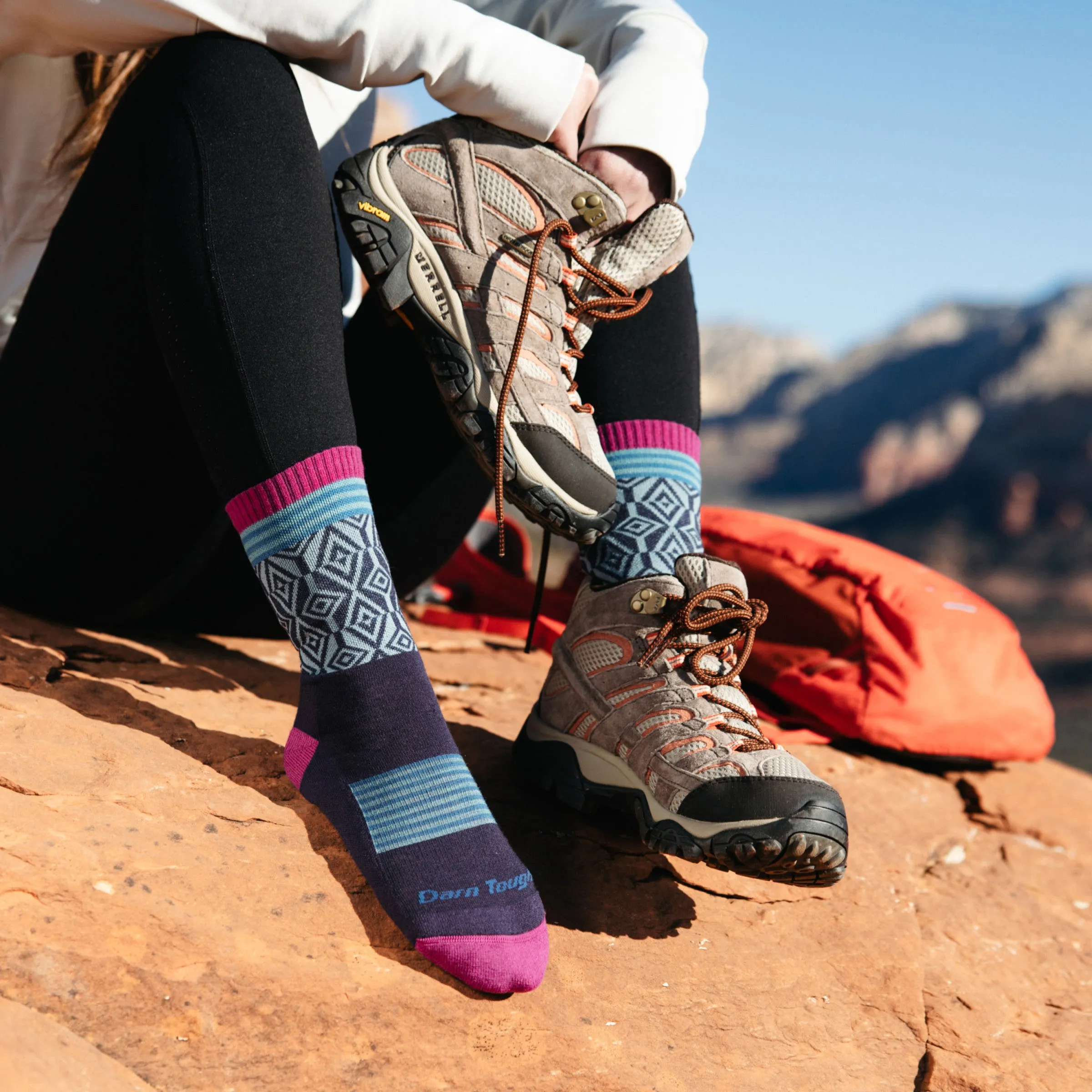 Women's Sobo Micro Crew  Lightweight Hiking Sock