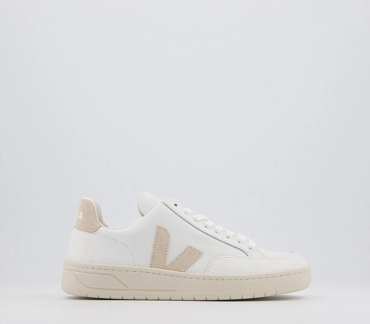 Womens Veja V12 Extra White Sable Trainers